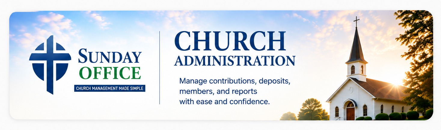Sunday Office Church Administration